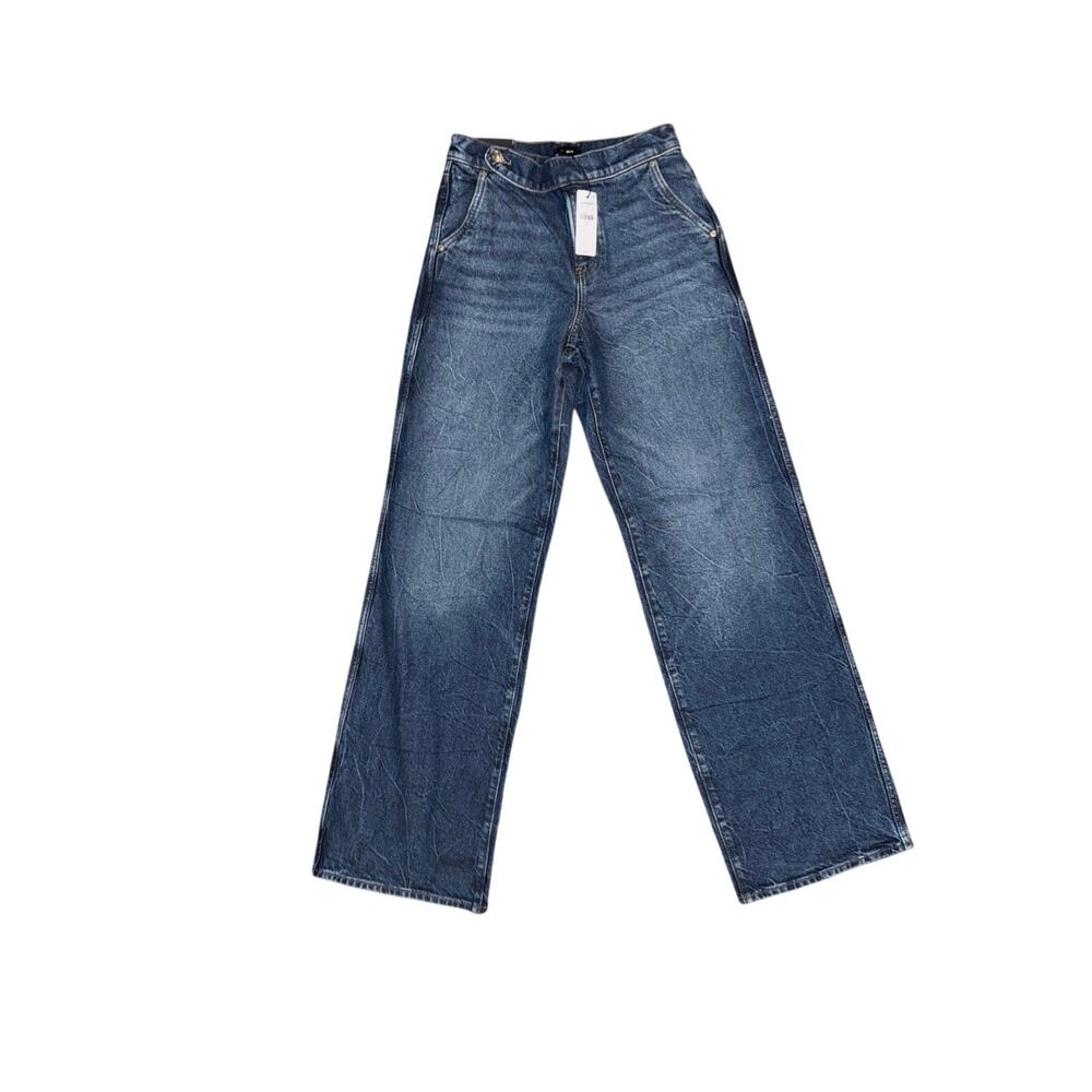 NWT Express Women’s High Rise Wide Leg Jeans - Size: 2R
